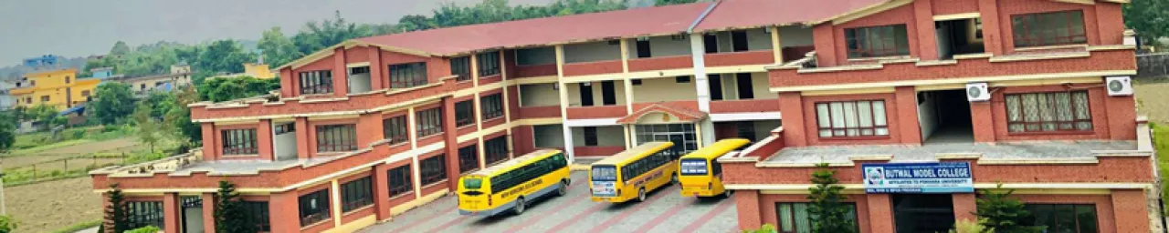 Butwal Model College banner image