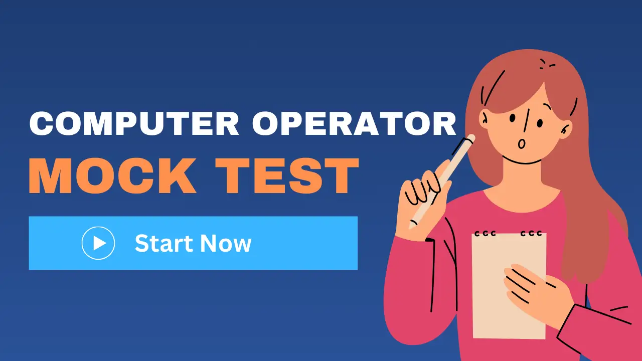 PSC Computer Operator Mock Test 2025 thumbnail image